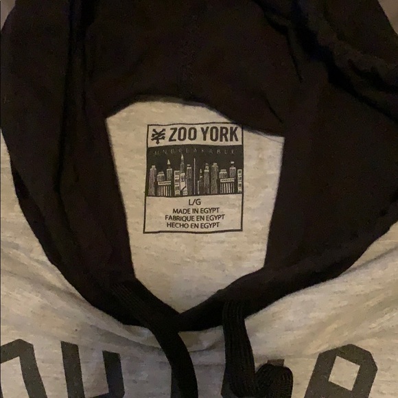 Hooded shirt zoo York size large - Picture 2 of 2